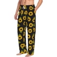 thumbnail image 2 of Xecao Sunflowers Men's Straight Lounge Pajama Pants: The Ultimate in Comfortable Sleepwear, 2 of 9