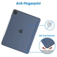 thumbnail image 3 of JETech Case for iPad Pro 12.9-Inch (5th Generation, 2021 Model), Slim Stand Hard Back Shell Smart Cover with Auto Wake/Sleep (Navy), 3 of 7