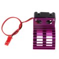 thumbnail image 2 of Disipador de Calor de Aluminio de Los Accesorios Del Coche RC con de Enfriamiento para El Tamaño de 24-28m M Sunnimix El adaptador del disipador de calor de las piezas del motor, 2 of 8