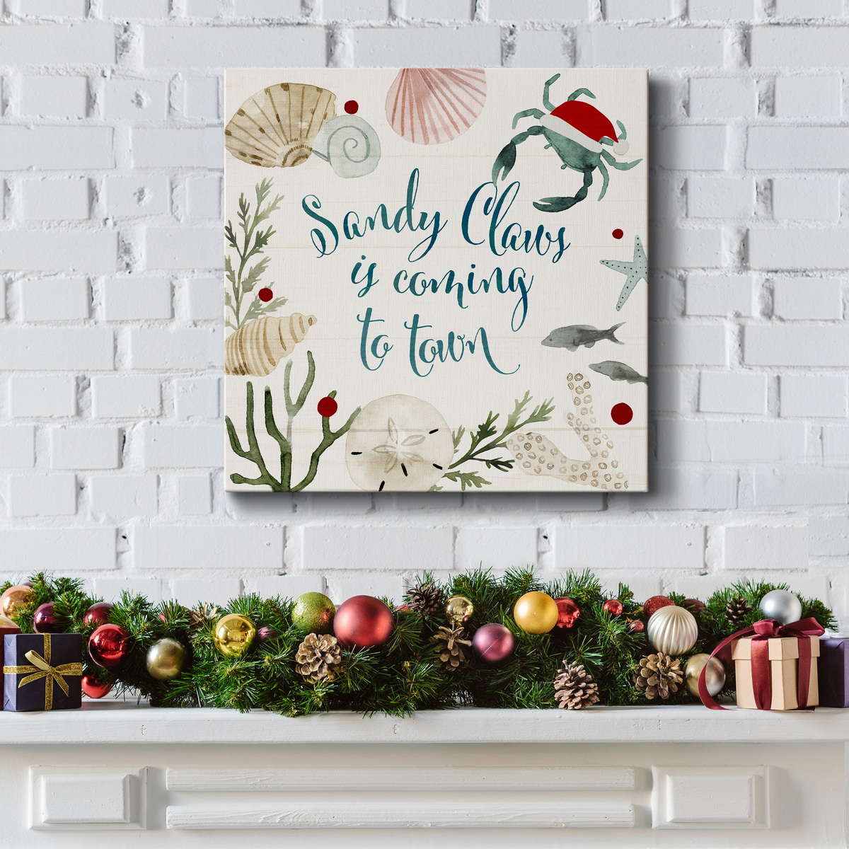 Sun-kissed Christmas III- Gallery Wrapped Canvas