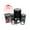 Fuchsia, variant on Fat Mobster Cat with Bowler Hat Self-Inking Rubber Stamp Ink Stamper for Stamping Crafting Planners - 1/2 Inch Mini - Red Ink