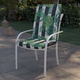 thumbnail image 2 of Mainstays 44" x 19" Tropical Cabana High Back Chair Outdoor Seating Cushion, Water Repellent, 2 of 9