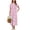 Pink Floral, variant on Ekouaer Cotton Nightgowns for Women Long Night Gown Short Sleeve Sleepdress Victorian Sleepwear Nightdress with Pockets