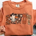 thumbnail image 3 of Howdy Ghost Sweatshirt, Western Halloween Retro Spooky Season Sweatshirt, 3 of 6