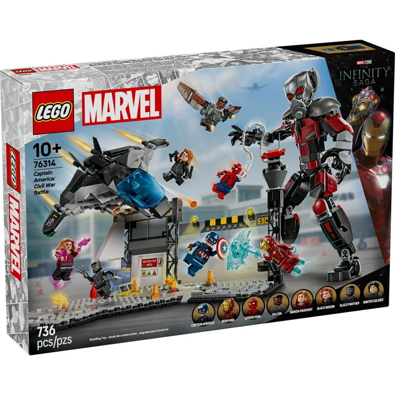 Marvel Infinity War Avengers Endgame Lego Sets Captain America
