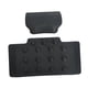 thumbnail image 5 of Respaldo para maletero de motocicleta, suave, negro, accesorio universal a prueba de golpes Estilo C, 5 of 8