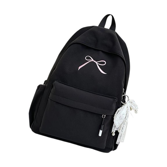 Huhudde Sweet Bows Backpacks Students School Bag Japanese Styles Backpacks Travel Rucksack Large Capacity Daypacks