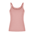 thumbnail image 4 of Workout Tank Top for Women Summer Casual V Neck Ribbed Knitted Stretchy Slim Racerback Fitted Cami Sleeveless Solid Color Comfy Soft Shirts Tops, 4 of 5