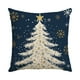 thumbnail image 2 of Uuiauoio Festive Holiday Throw Pillow Cover with Design, Linen-Look Polyester Decorative Cushion Case for Sofa, Living Room, Bedroom, and Seasonal Home Décor, Machine Washable, 2 of 6