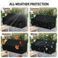 thumbnail image 6 of Rectangular Patio Table Cover Rectangular Patio Furniture Covers Outdoor Furniture Covers Waterproof Table Chair Set Cover Dustproof Bistro Couch Coffee Picnic Outdoor Indoor, 6 of 8