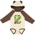 thumbnail image 3 of Inktastic Tractor Boy 2nd Birthday Boys Long Sleeve Baby Bodysuit, 3 of 5