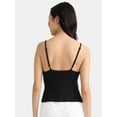 thumbnail image 3 of Madden NYC Women’s Ribbed Sweater Tank Top, Lightweight, Sizes XXS-XXL, 3 of 5