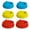 Multicolour3, variant on LLDYYDS Reusable Bottle Caps for Superior Sealing Performance Durable Leak Proof Lids Kitchen Outdoor Beverage Containers Universal Fit Design