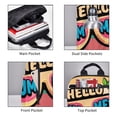 thumbnail image 3 of Fotbe Hello Summer Mochila Ligera para Hombres y Mujeres - Duradera y Resistente al Agua, Ideal para Escuela, Trabajo, Viajes y Uso Diario, 3 of 7