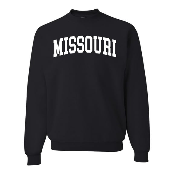 Wild Bobby State of Missouri College Style Unisex Crewneck Sweatshirt