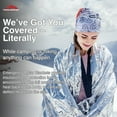 thumbnail image 3 of 100 Pack of Bulk Wholesale 84"L x 36"W Reusable Emergency Foil Thermal Mylar Blankets for First Responders, Hiking, Camping, Heat and Warmth in Silver, 3 of 9