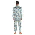 thumbnail image 7 of joogoo Cartoon Pandas Skating Unisex Adults Onesies Pajamas Jumpsuits L, 7 of 7