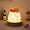 Himalayan Salt+Clear Quartz, variant on Amethyst Bud Night Lamp 6.3" Natural Healing Crystal Aroma Stone Diffuser Bedside Lamp USB Port 3 Colours Dimming Mode Bedroom Lamp Home Decor