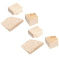 thumbnail image 4 of Miangastore 2 Sets Fiddlestick Replacement Parts Professional Wooden Wedges Plugs for Violin, 4 of 8