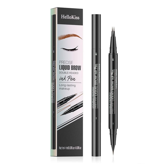 SharkTRUE Waterproof Two-pronged Eyebrow Pencil Natural Ultra-fine Eyebrow Tattoos Make-Up