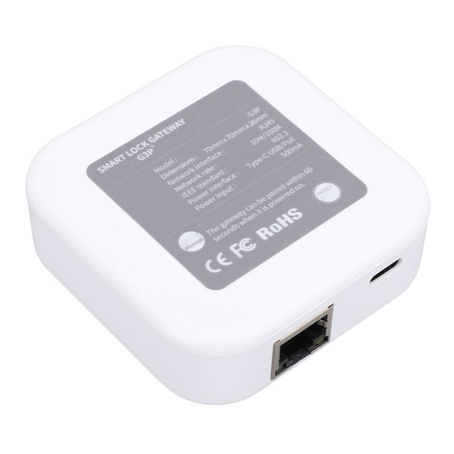 Concentrateur Domestique Intelligent, Fonction Power Over Ethernet Compatibilité Bluetooth Passerelle PoE pour Hôtel