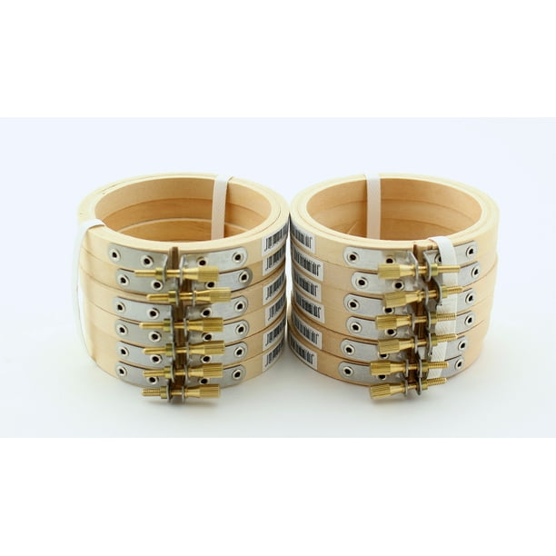3 inch small round wooden embroidery hoops bulk 12 pieces  walmartcom