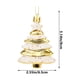 thumbnail image 3 of Colgantes para Árbol de Navidad, Diseño de Pintura Galvanizada, Opciones Multicolor, Impresionante Decoración Navideña, Perfectos para Árboles de Navidad, Coronas, Guirnaldas, Juego de 4 Piezas, 8 X, 3 of 7