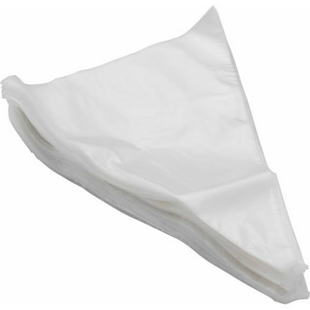 Cake Boss Decorating Tools 12" Disposable Plastic Icing Bags, 100ct