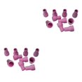thumbnail image 3 of Decodeary Collet Body for Welding Torch Consumables Reliable Performance Pink 9x30 2Set, 3 of 6