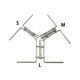 thumbnail image 4 of Kit de herramientas de instalación de sello de varilla de cilindro hidráulico de copa en forma de U universal de 3 piezas Controlador Boost Auto, 4 of 5