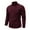 Wine, variant on Men's Turtleneck Cable Knit Sweater Long Sleeve Pullover Casual Winter Top
