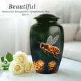 thumbnail image 5 of Bee Memorial Urns For Human Ashes Adult - green Urns For Adult Male - Funeral Urn For Man And Woman, 1 Large & 4 Keepsake - Cremation Urn For Human Ashes Female - 10 & 3 Inch, 5 of 7