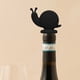 thumbnail image 4 of Abrelatas Caracol pequeño Tapón para botella de vino Tapones Reutilizables A prueba de fugas Lindo tapón decorativo para botella Tapón para vino tinto, 4 of 5