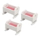 thumbnail image 2 of Cama de cuna para muecas, muebles de cuna en miniatura decorativos de pulido fino, modelo realista para casa de muecas a escala 1/6 ANGGREK DB2013, 2 of 8