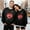Black, variant on Valentines Sweatshirts for Women Love Heart Letter Print Long Sleeve Crewneck Tops Casual Trendy Y2k Relaxed Fit Pullover Blouses