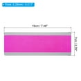 thumbnail image 2 of Unique Bargains Guided Reading Strips Tracking Highlight Couleur Overlay Marque-Page Rose Rouge 12 Pcs, 2 of 6