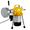 A, variant on MROOBEST Electric Drain Snake Auto Feed Power Drain Cleaner Machine 500W 400RPM 1pcs