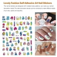thumbnail image 3 of Seitruly Pegatinas para uñas, calcomanías en relieve 3D, impresión de deslizadores de belleza para manicura, decoración DIY, adhesivo, accesorios de Juegos de manicura WG479 Seitruly CE012223-14B, 3 of 5