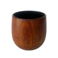 thumbnail image 1 of Natural Wooden Drinking Cup for Hot Cold Beverages Japanese Style Mug for Everyday Use, 1 of 3