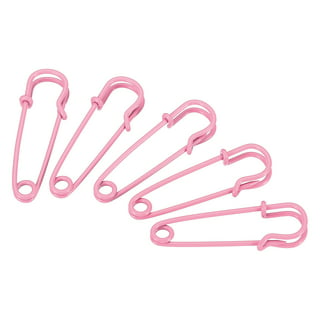 BAKEFY 12 pins 2 Inch Plastic Baby Safety Pins, Nappy Pins