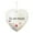 B, variant on BinKFF Friend Christmas Ornament, Hanging Friendship Gifts Ornaments, Thinking of You Inspirational Support Gift for Friends, Heart Shaped Holiday Ornament for Women Friends