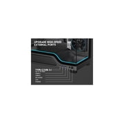 DIYPC IDX5BKARGB ATX Gaming Case