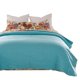 thumbnail image 2 of Juego de ropa de cama Benzara Lewi Twin, 2 piezas, algodón floral, 2 of 2