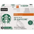 thumbnail image 2 of Starbucks Coffee K-Cup Pods With Caffeine Naturally Found In Coffee Extracts, 10 Ct K-Cup Pods Per Box (Medium Roast) (Pack Of 2), 2 of 3