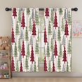 thumbnail image 5 of Blackout Kids Curtains,Multicolor Christmas Tree Pattern Childrens Insulated Curtains Set Of 2,Bedroom Essentials,Toddler Room Decor 52"x63", 5 of 5