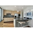 thumbnail image 2 of Z-Lite Rubicon Clear Glass Steel Mini LED Pendant in Brushed Nickel, 2 of 4