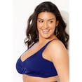 thumbnail image 3 of Swimsuits for All Women's Twist Front Bikini Top, 3 of 6