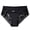 Black, variant on Ashirexll Plus Size Underwear for Women, Ladies Underwear Panties, High Waist Large Size Lace Breathable Panties