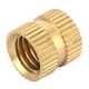 thumbnail image 1 of Tuerca Moleteada, M8 De Un Solo Extremo, Carcasa De Plástico De Latón Para Computadora, Relojes De Coche Para Carcasa De Plástico Para El Hogar Cergrey M8 Blind End Knurled Nut, 1 of 8