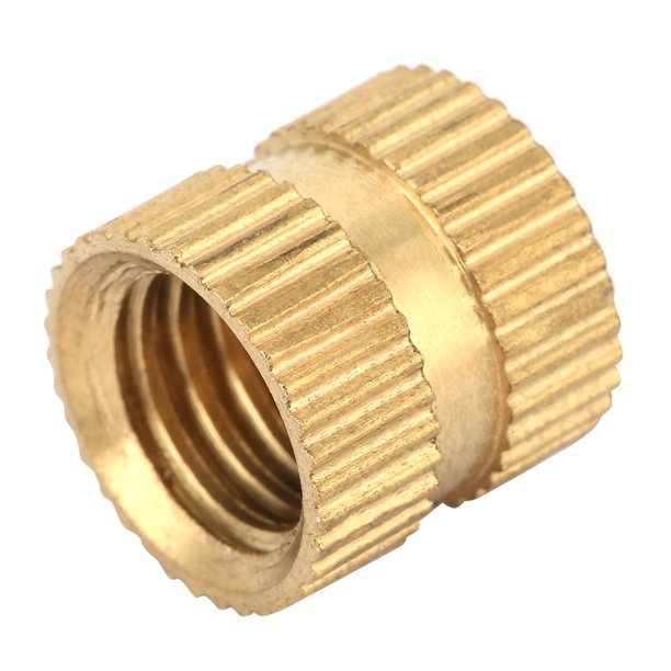 Tuerca Moleteada, M8 De Un Solo Extremo, Carcasa De Plástico De Latón Para Computadora, Relojes De Coche Para Carcasa De Plástico Para El Hogar Cergrey M8 Blind End Knurled Nut